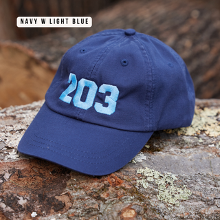 The 203's Classic Embroidered Baseball Cap