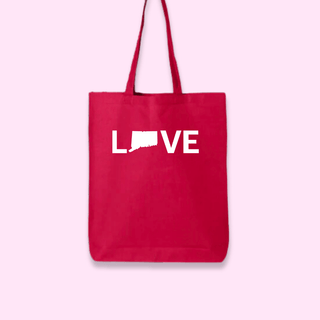 CT LOVE Canvas Tote Bag