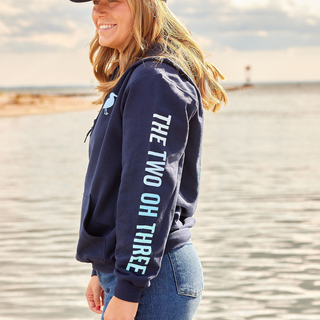 Navy Connecticut Daybreak Hoodie