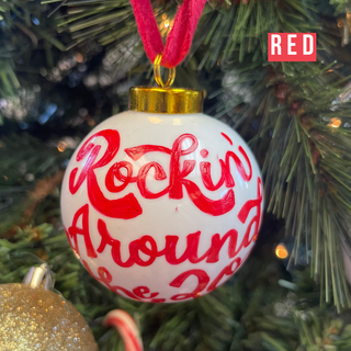 Rockin' Around The 203 Globe Ornaments