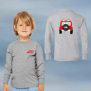 Toddler Ultra-Soft 203 Jeep Long Sleeve Tee