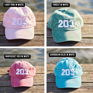 The 203's Kids Baseball Cap