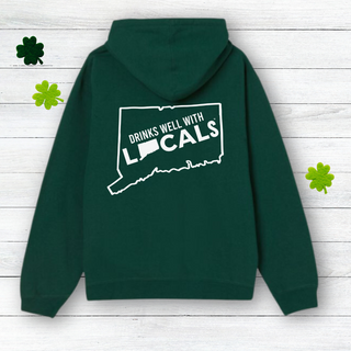 Drinks Well With Locals Hoodie